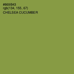 #869B43 - Chelsea Cucumber Color Image